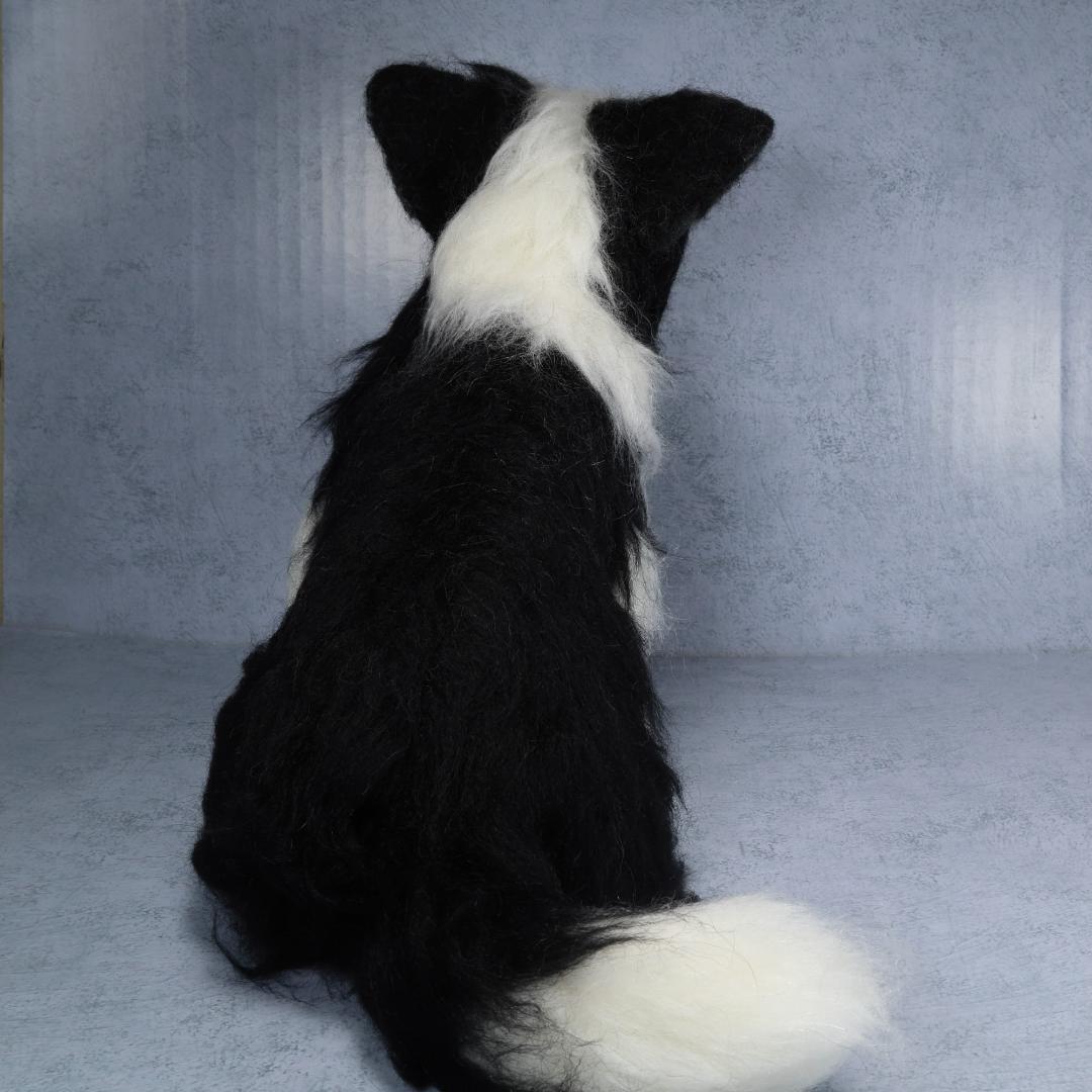 羊毛フェルト　リロママ様確認用　ボーダーコリー　ハンドメイド　犬　オーダー