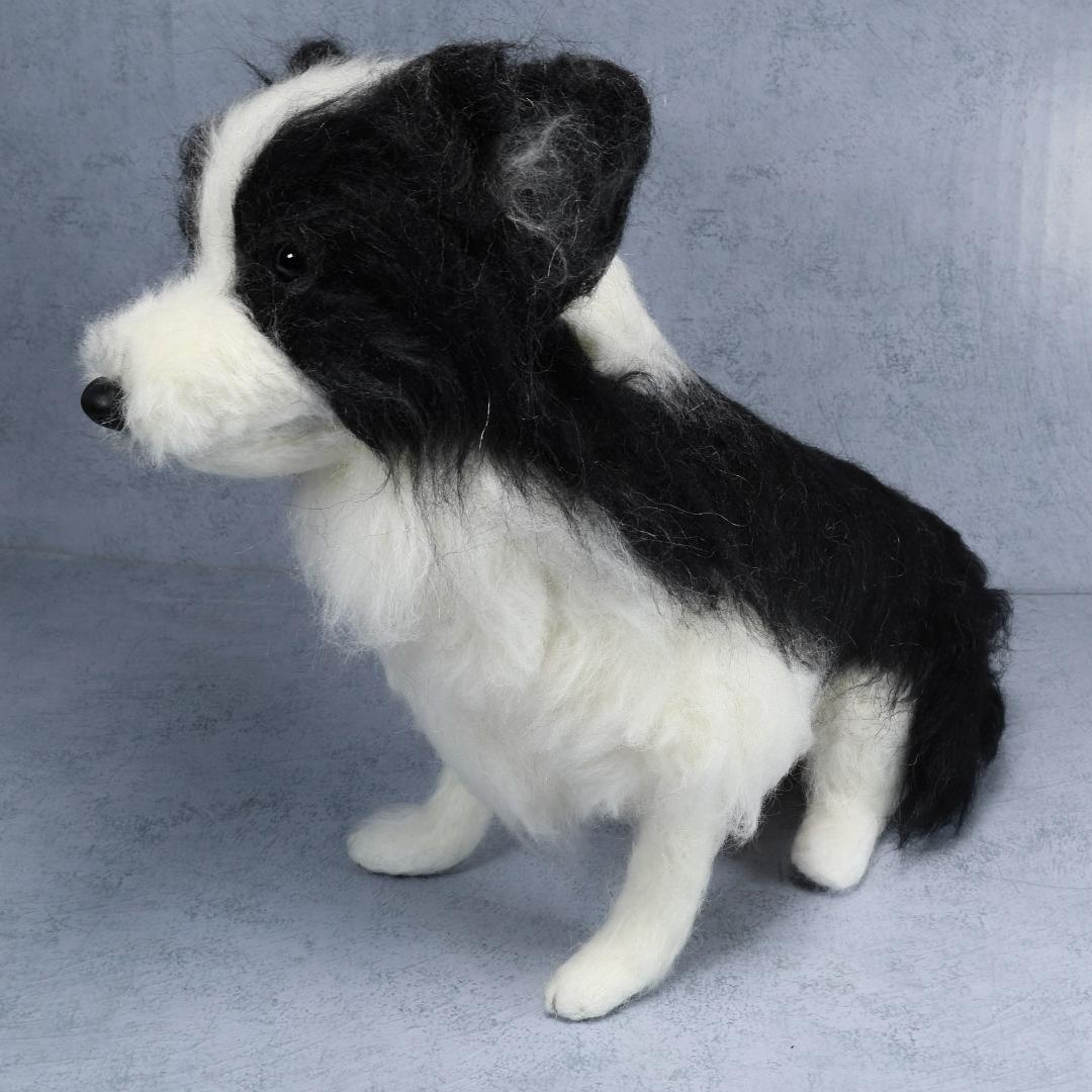 羊毛フェルト　リロママ様確認用　ボーダーコリー　ハンドメイド　犬　オーダー