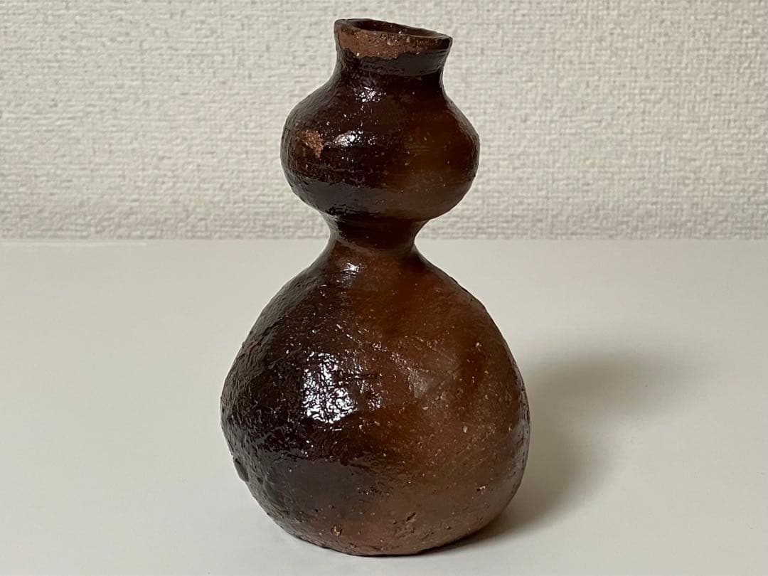 小山末廣 緋襷ぐい呑 細川敬弘 瓢徳利 備前焼 酒器揃 未使用品