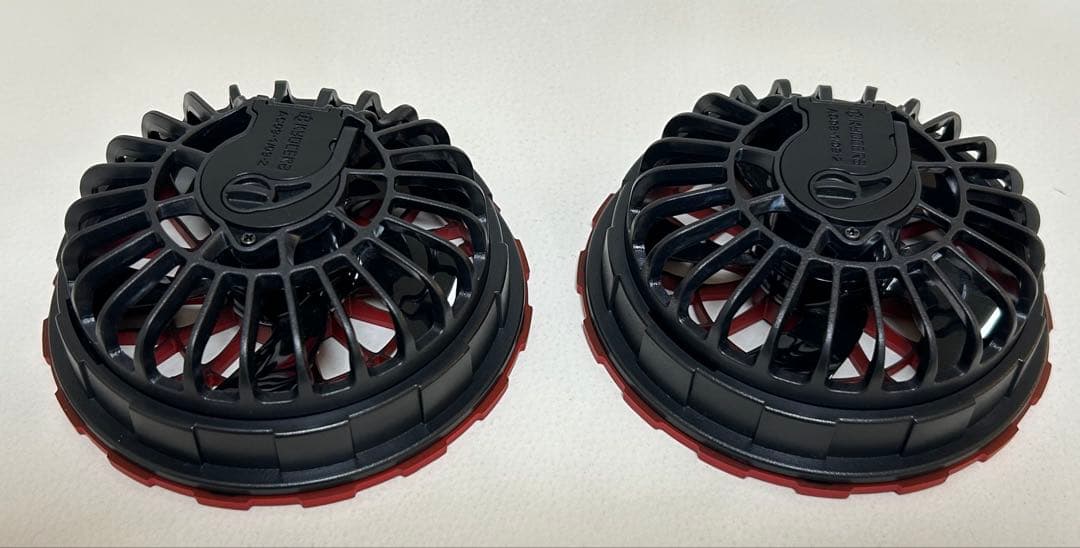 バートル　2025　エアークラフト　ファンユニット　AC09-2　レッド　美品