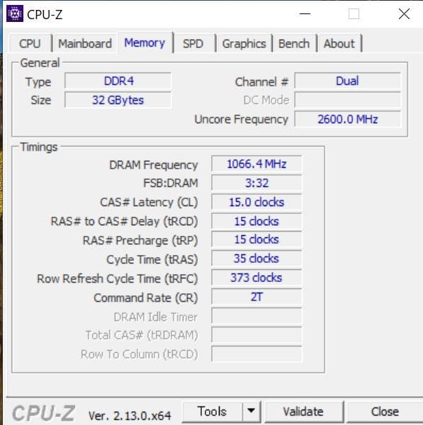 【中古】Crucial 16GB DDR4-2400 UDIMM×2枚