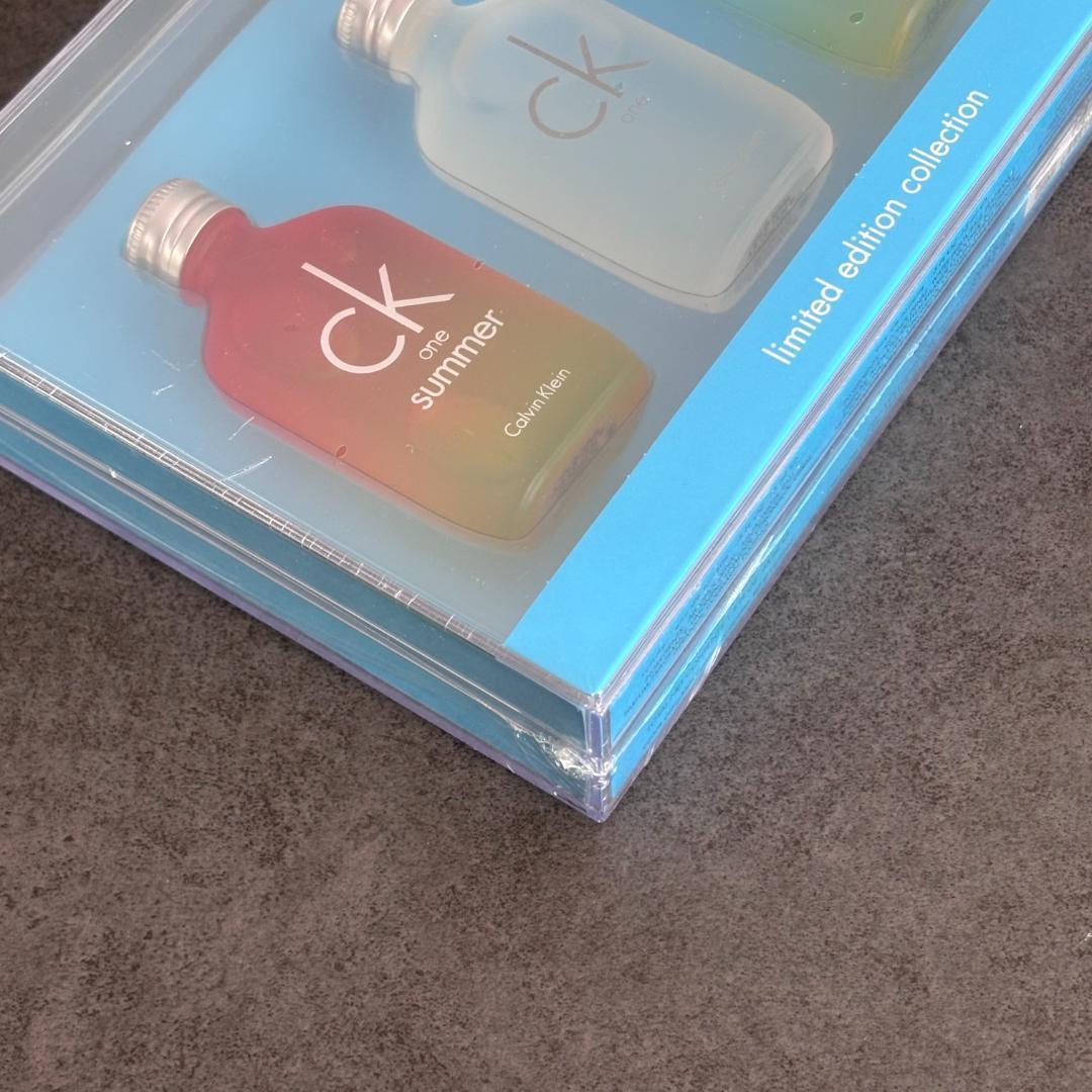 カルバンクライン ck one summer 限定 香水3本セット 未開封品