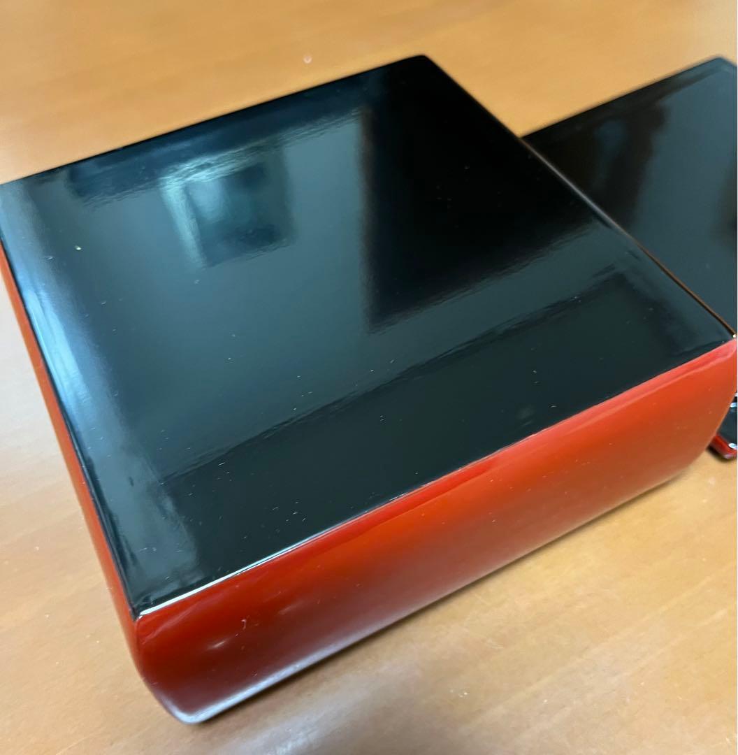 伝統工芸　川連漆器　重箱