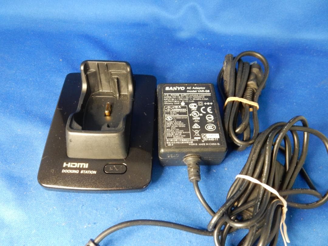 #2176 Xacti DMX-HD1010 SANYO 元箱 付属品山積み