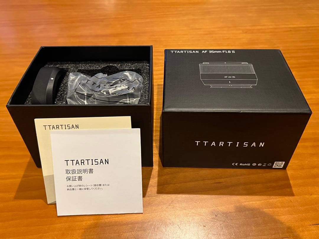 TTArtisan AF 35mm F1.8 II 単焦点レンズ Eマウント