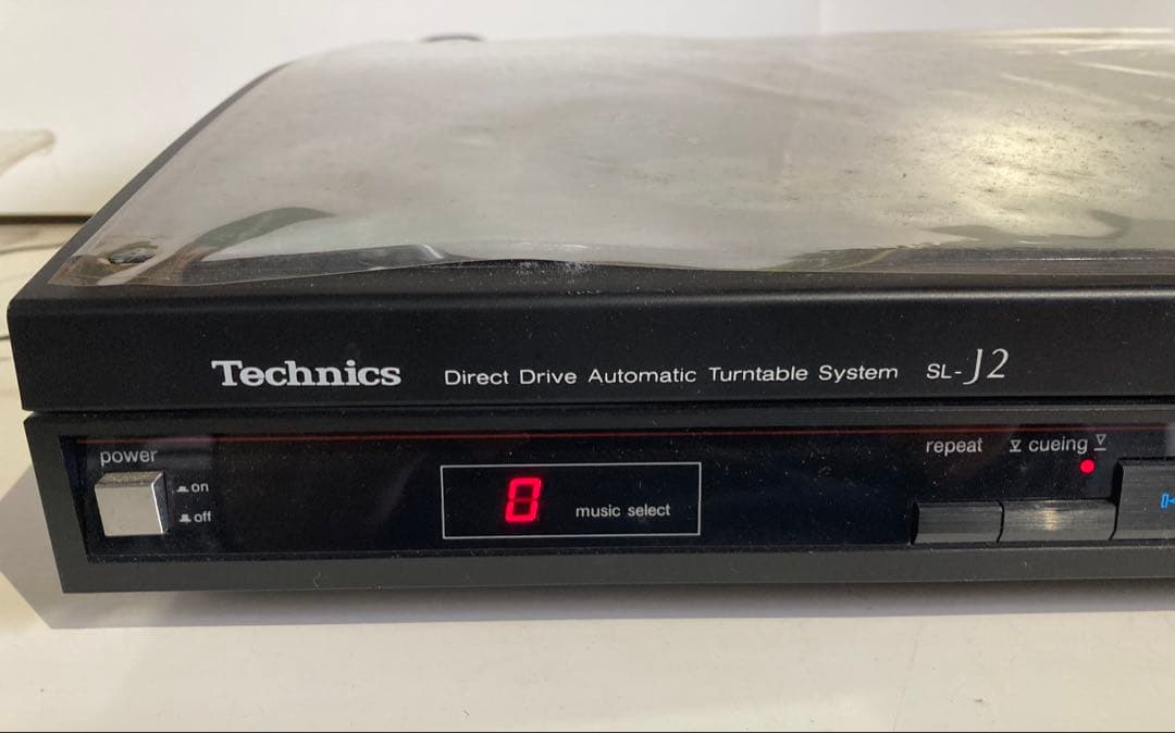 掘り出し物 美品 テクニクス レコードプレーヤー ＳＬ－Ｊ２ 通電確認済み レア