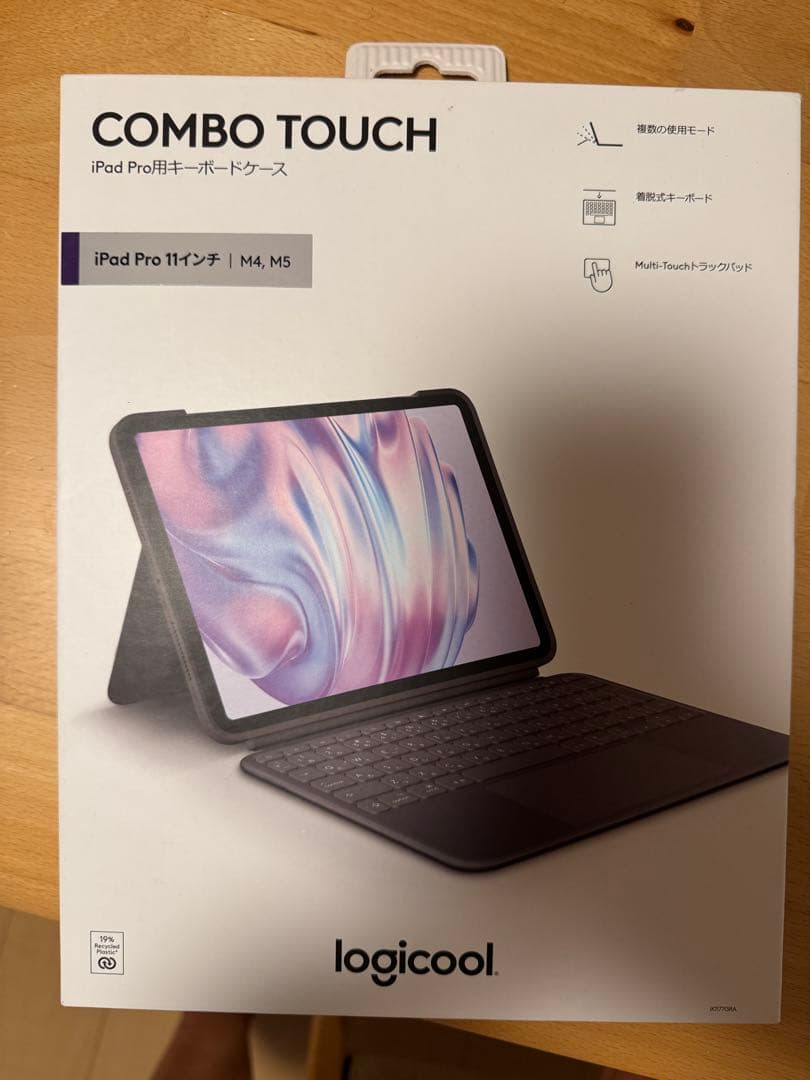 Logicool Combo Touch iPad Pro用 キーボードケース