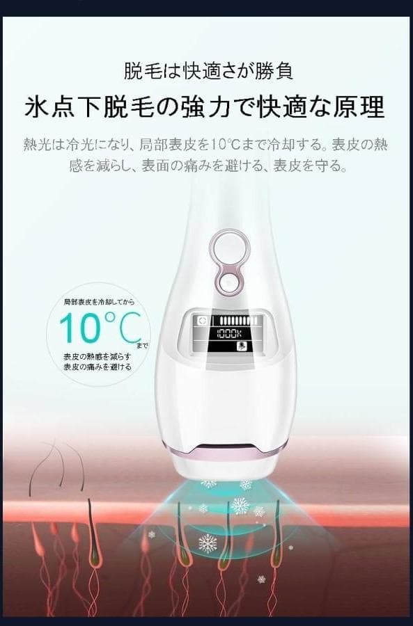 ICE COOL Hair Removal System / アイスクール脱毛