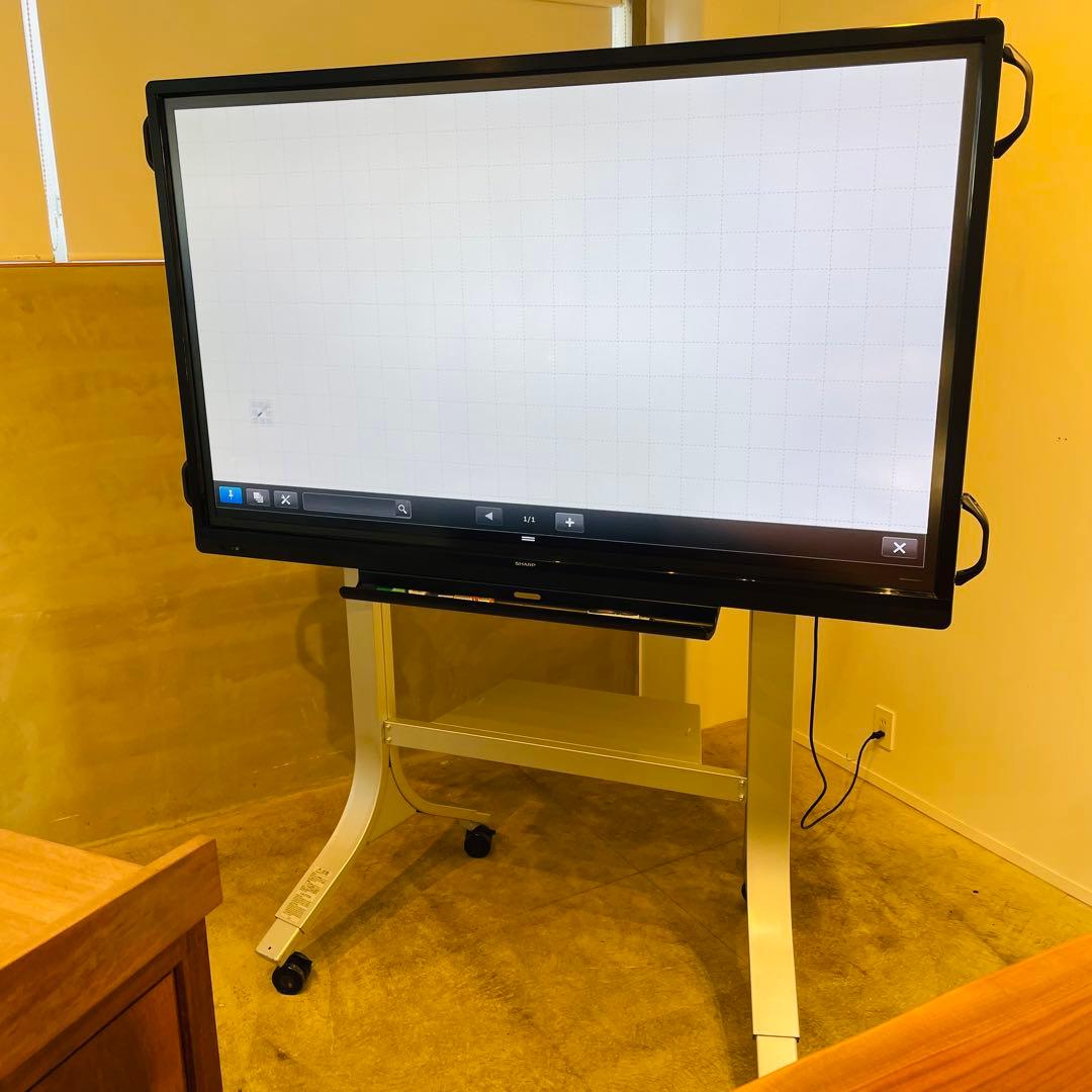SHARP BIGPAD 純正フロアスタンド PN-ZS703A キャスター付