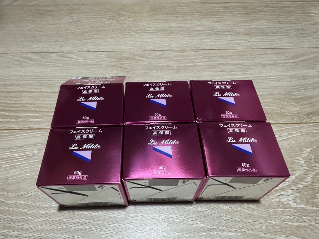 ル・マイルド フェイスクリーム 60g CICA成分配合　6個セット