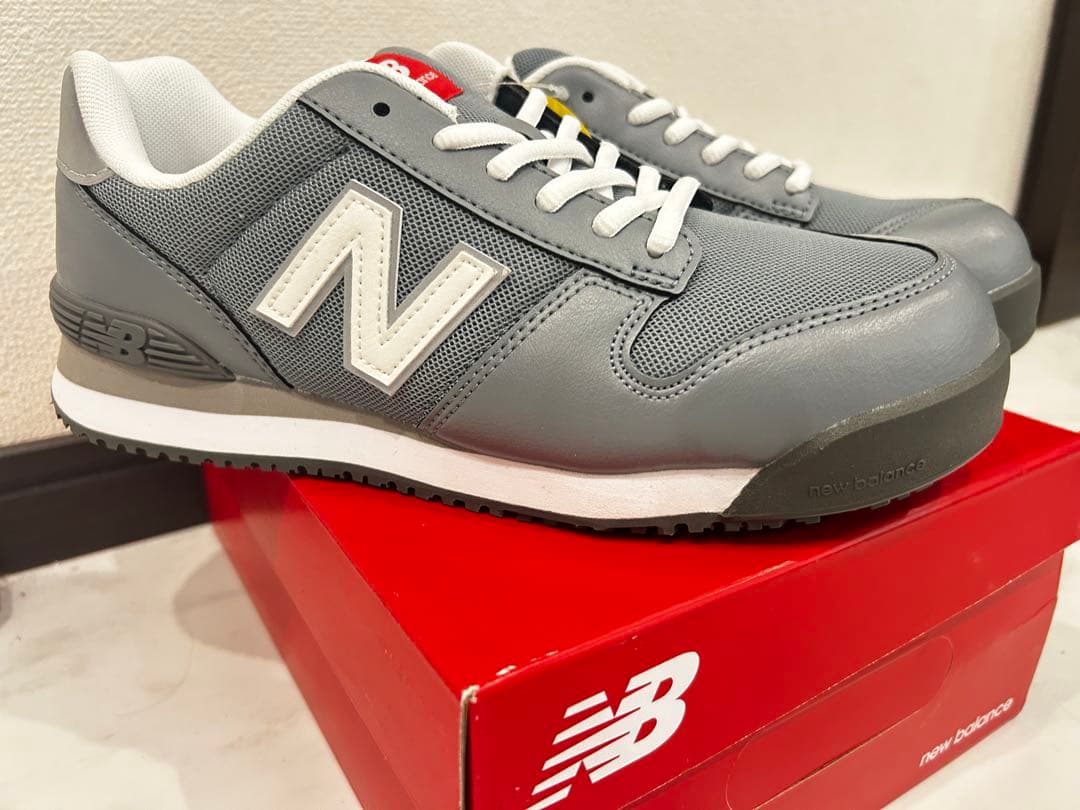 New Balance 安全靴 新品 PL-881 24.0㎝グレー