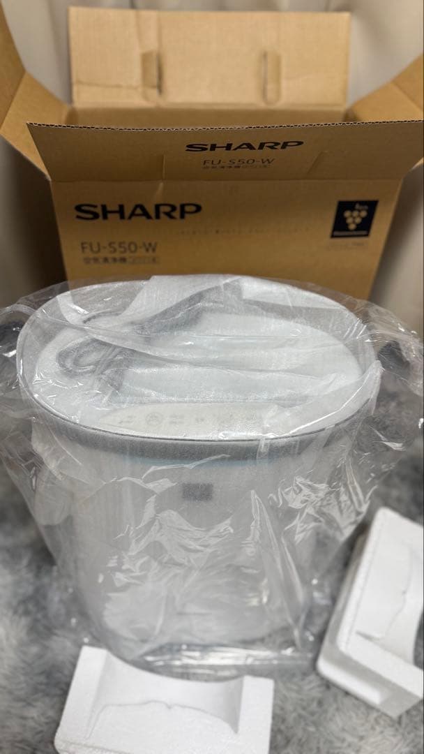 SHARP FU-S50-W 空気清浄機