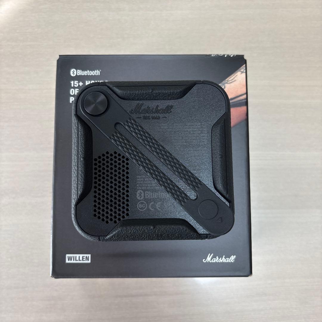 美品 Marshall WILLEN ワイヤレススピーカー ブラック