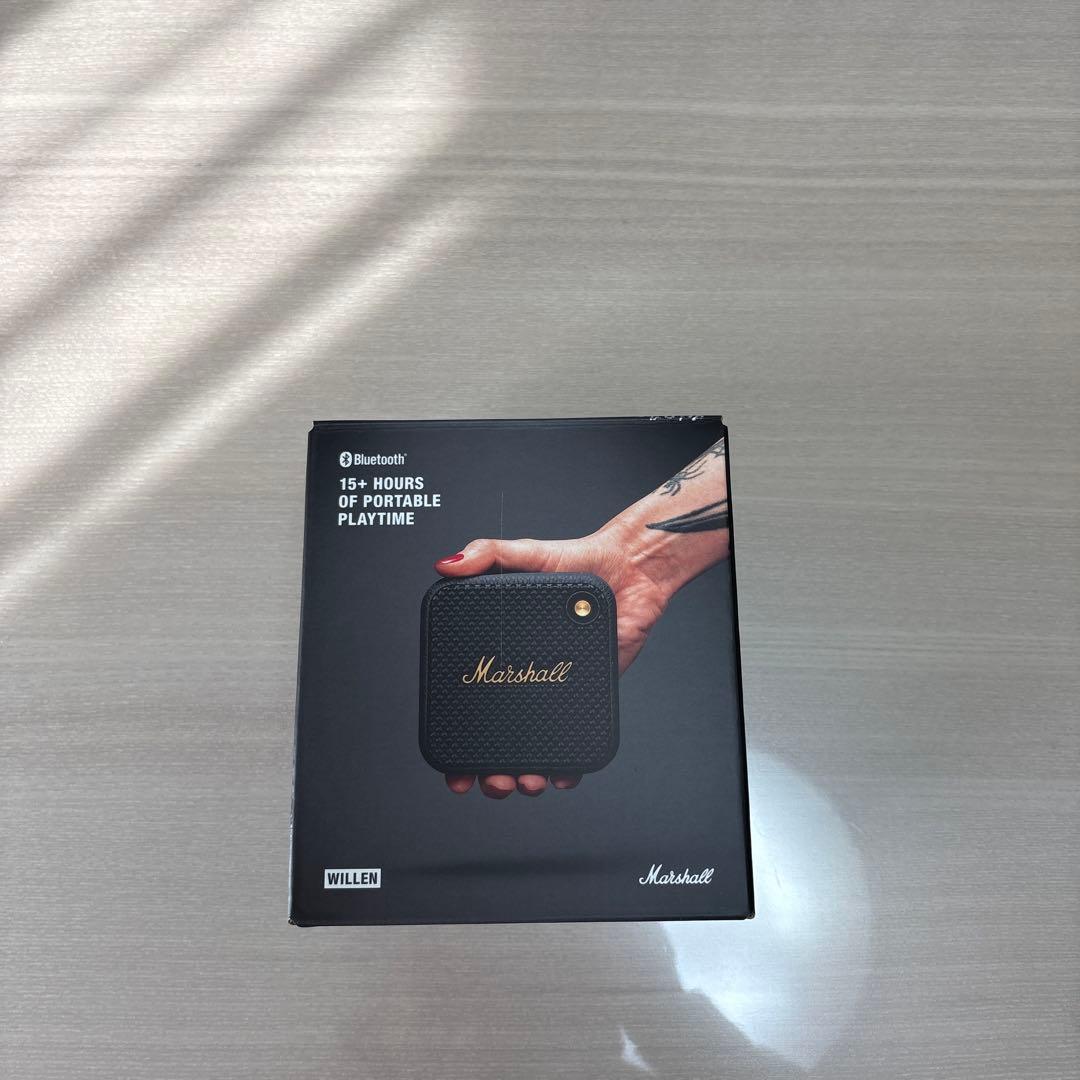 美品 Marshall WILLEN ワイヤレススピーカー ブラック