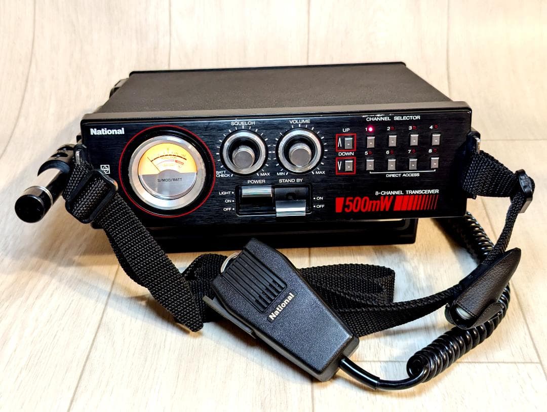 【入手困難】ナショナルRJ-580D 動作品 外部PTT付