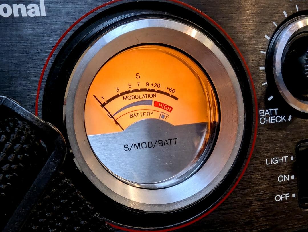 【入手困難】ナショナルRJ-580D 動作品 外部PTT付