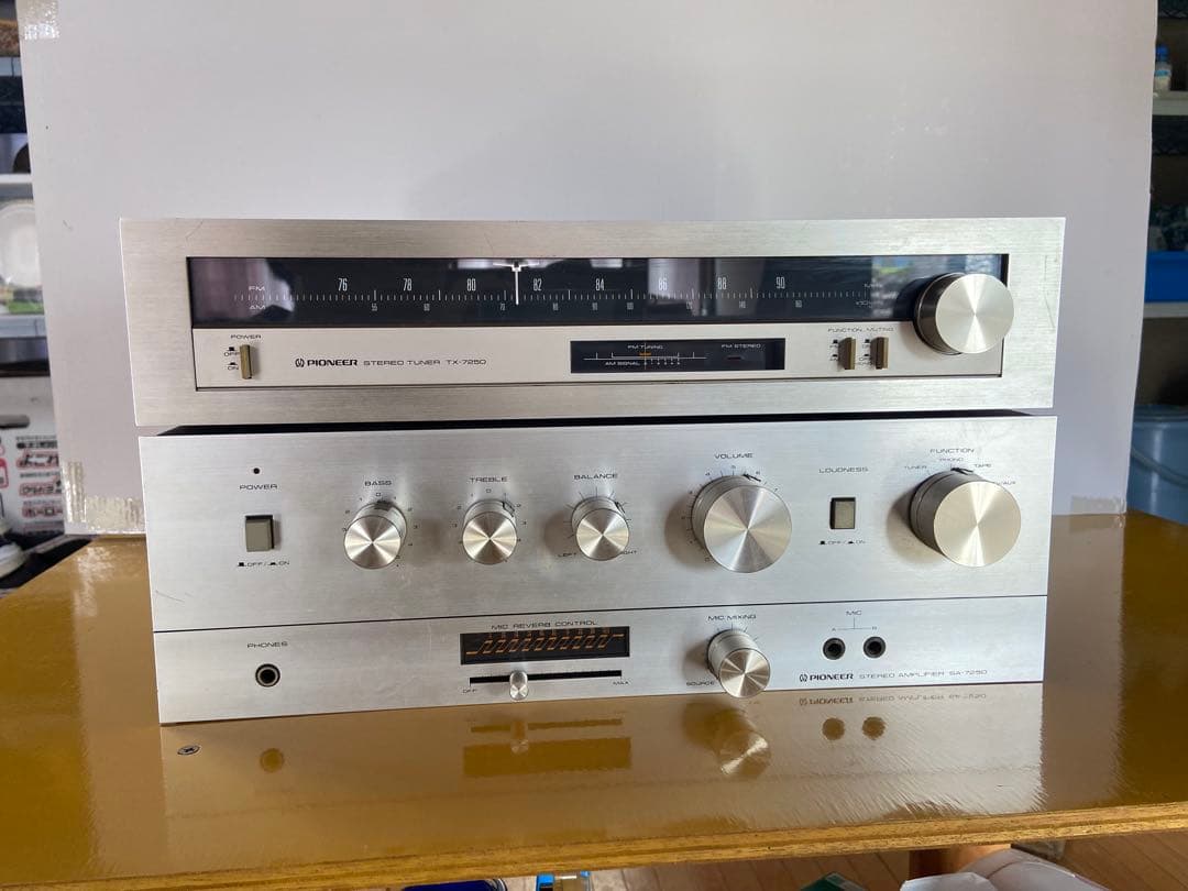 Pioneer TX-7250 FM/AMチューナー アンプSA-7250