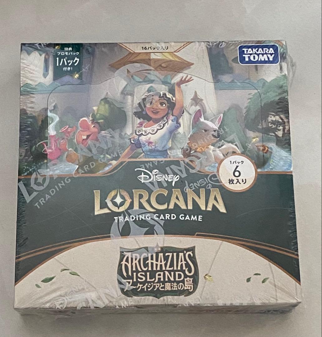 Disney ロルカナ アーケイジアと魔法の島 1BOX シュリンク付き