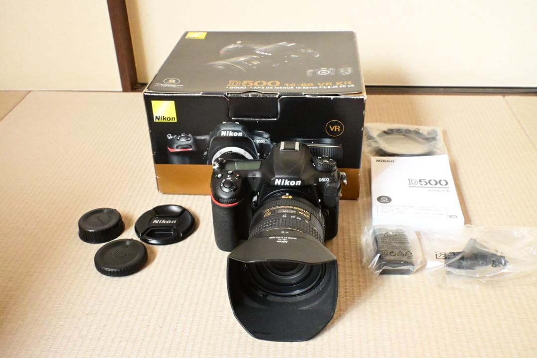 Nikon D500 16-80㎜　レンズキット　美品　箱付き