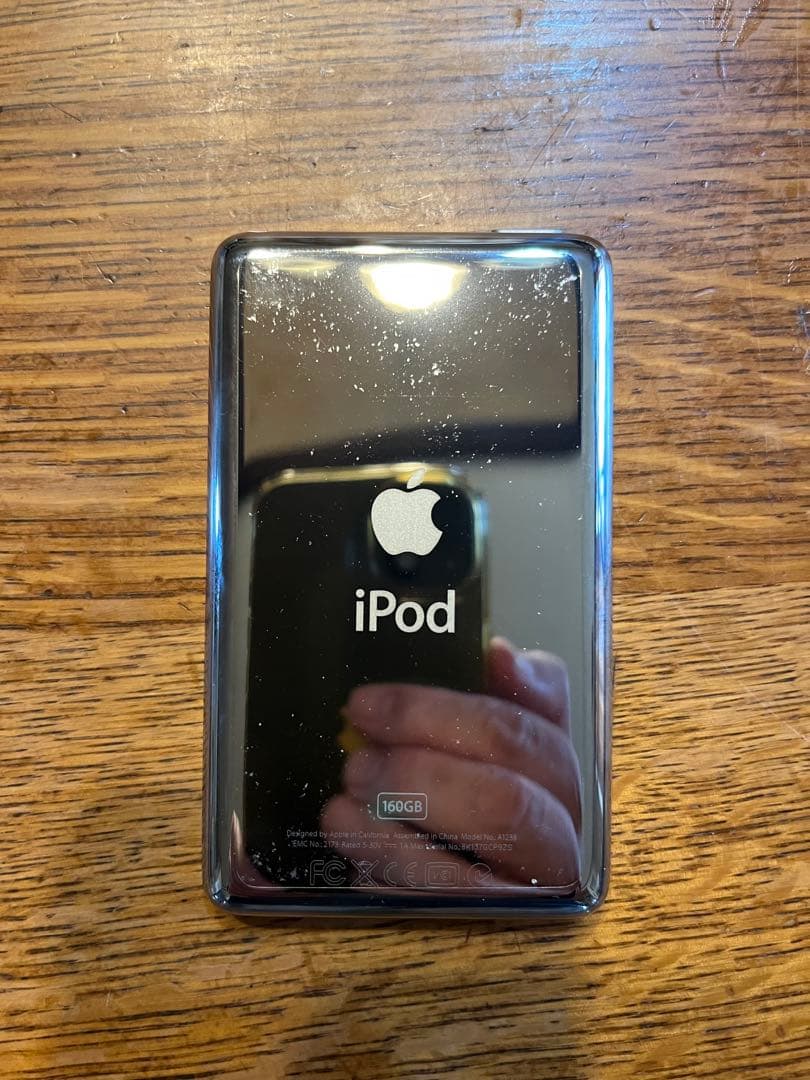 (ジャンク)Apple iPod Classic 160GB シルバー