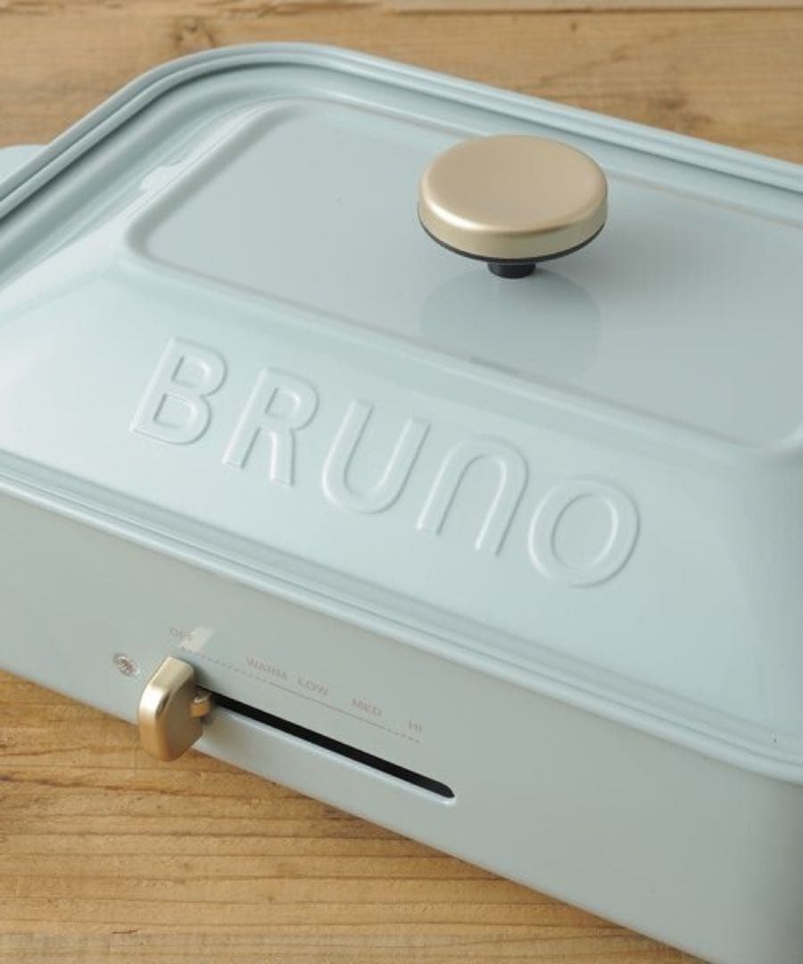 BRUNO コンパクトホットプレート BOE021-RD （レッド）