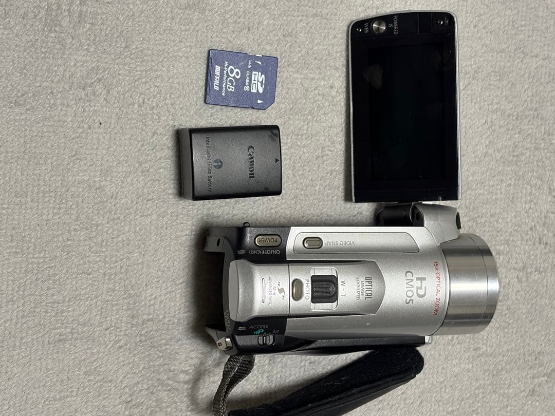 Canon iVIS HF M32 シルバー ビデオカメラ 動作確認済み