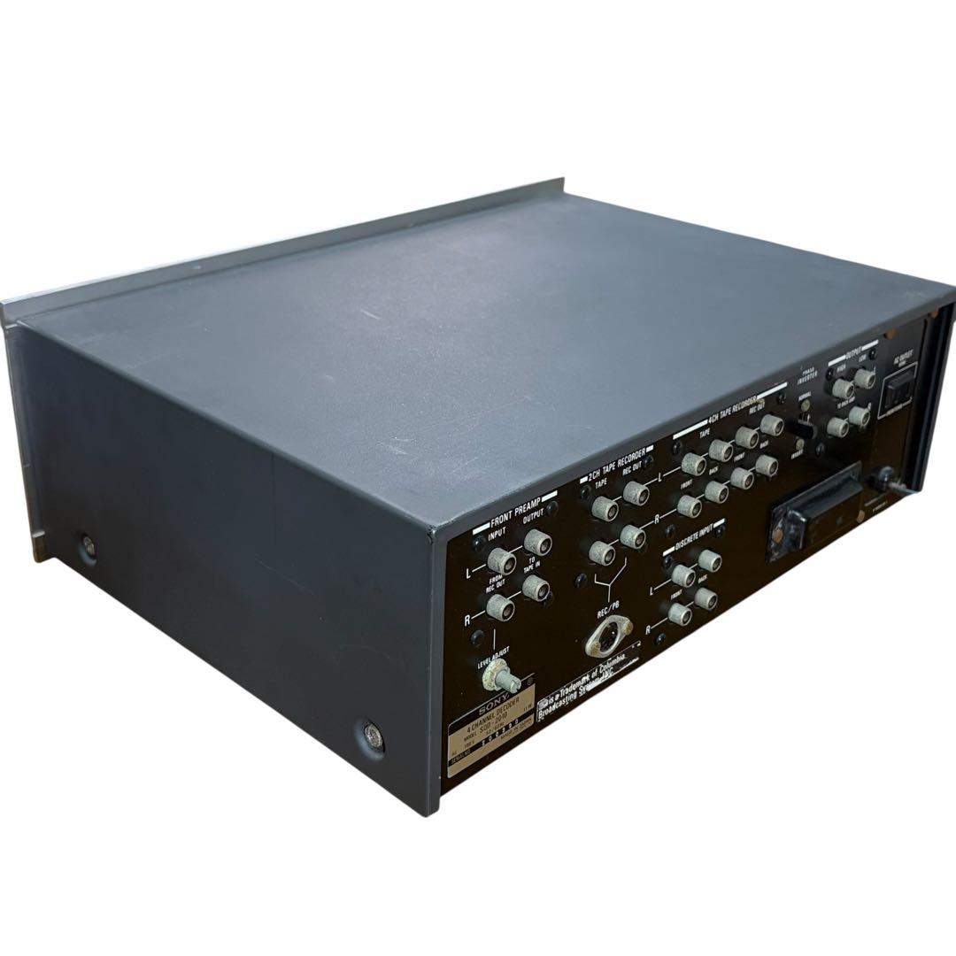 4チャンネルデコーダー ソニー SQD-2010 オーディオ SONY
