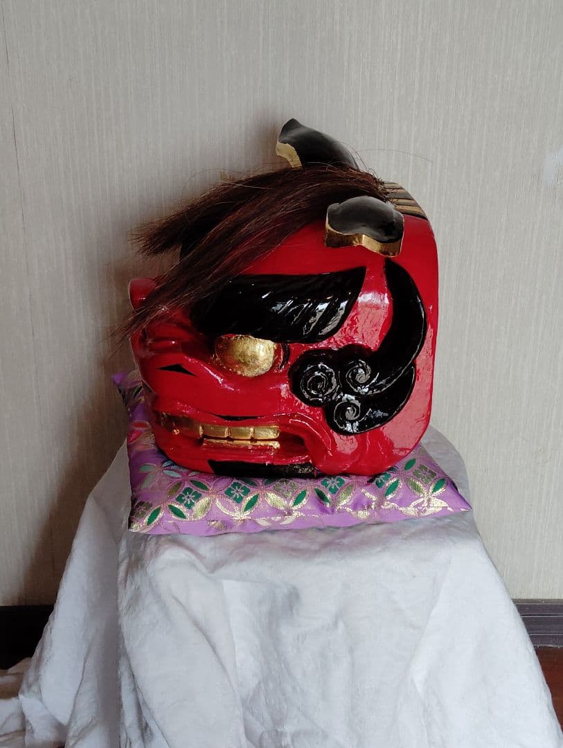 獅子頭　玄関用　魔除け　福招き