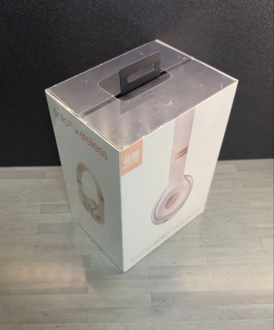 [新品 ]Beats Solo 3 ワイヤレスヘッドホン マットゴールド