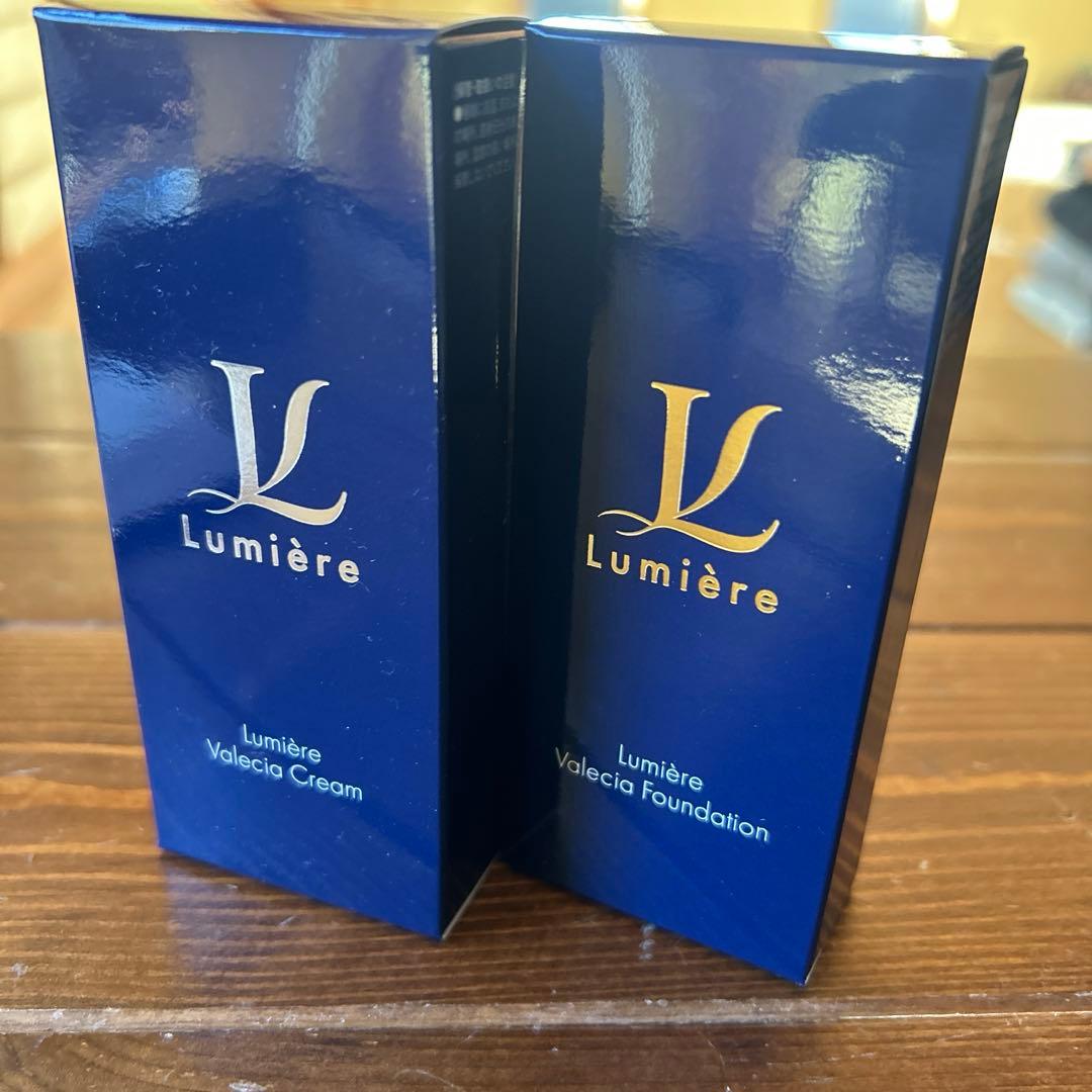 【新品】ルミエルLumière ファンデーション＆クリーム セット