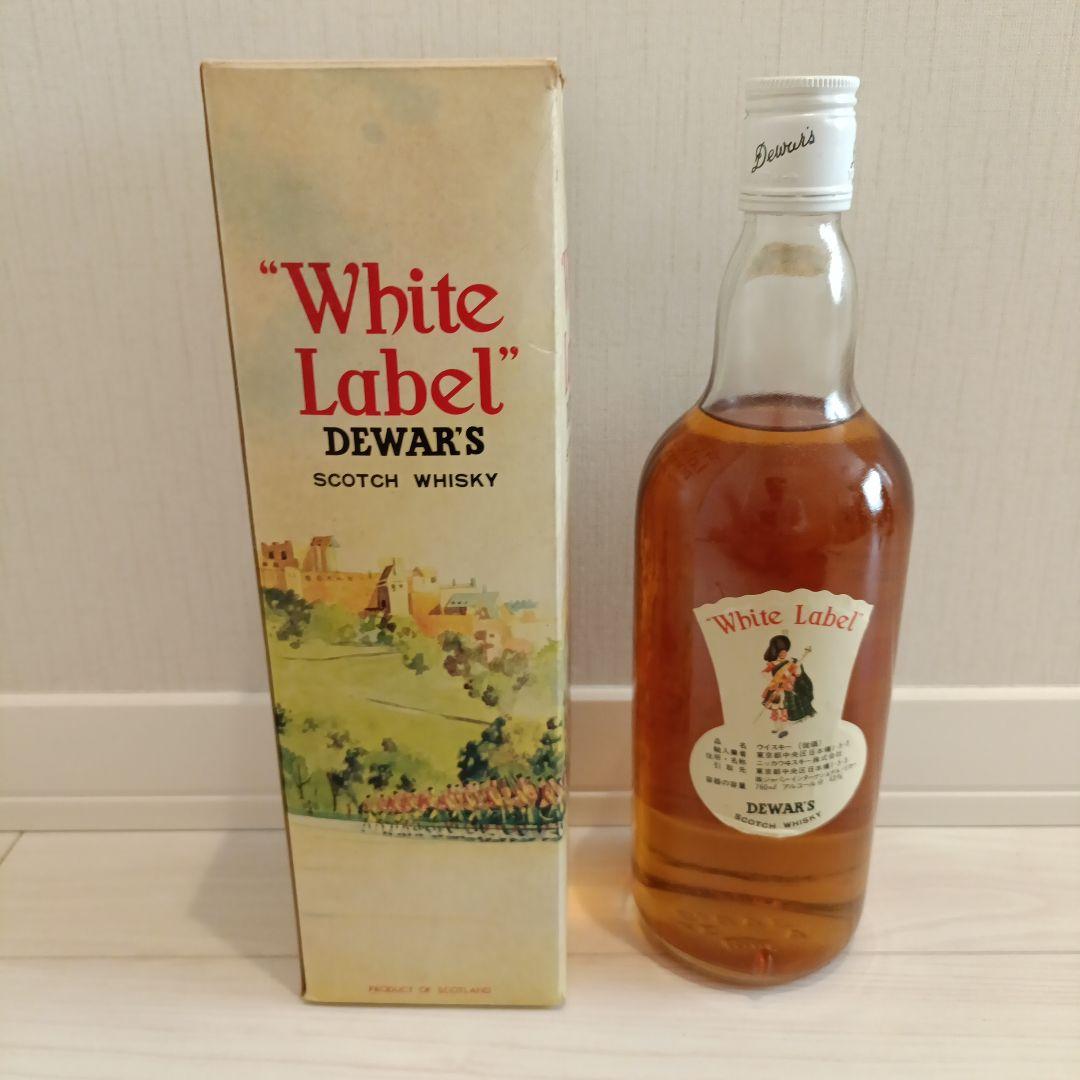 【未開栓】Dewar's White Label 赤紋章 特級 デュワーズ