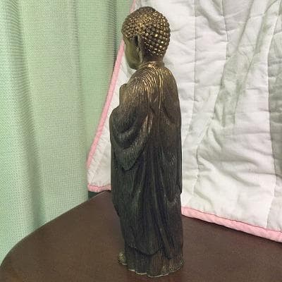 観音菩薩様　　金黒色　大