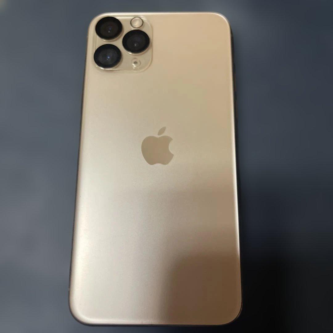 美品 Apple iPhone 11 Pro ゴールド 本体 SIMフリー
