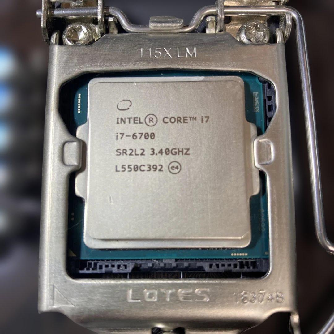 i7-6700 3.4GHz メモリ16gb h110m4-m01 マザーボード