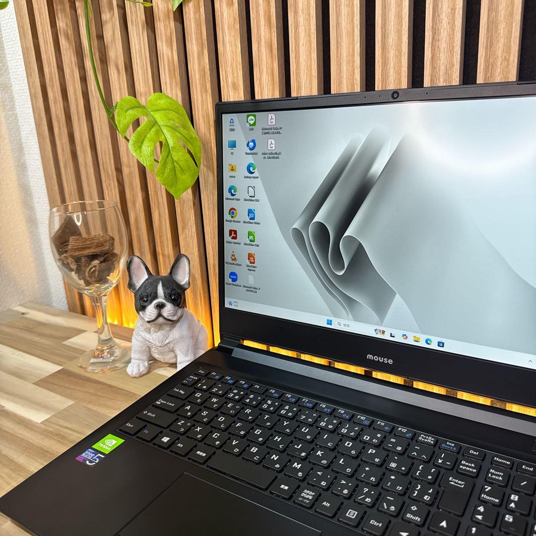 ゲーミング NVIDIAグラボ搭載‼️Mouse☘️最高峰i7☘ノートパソコン