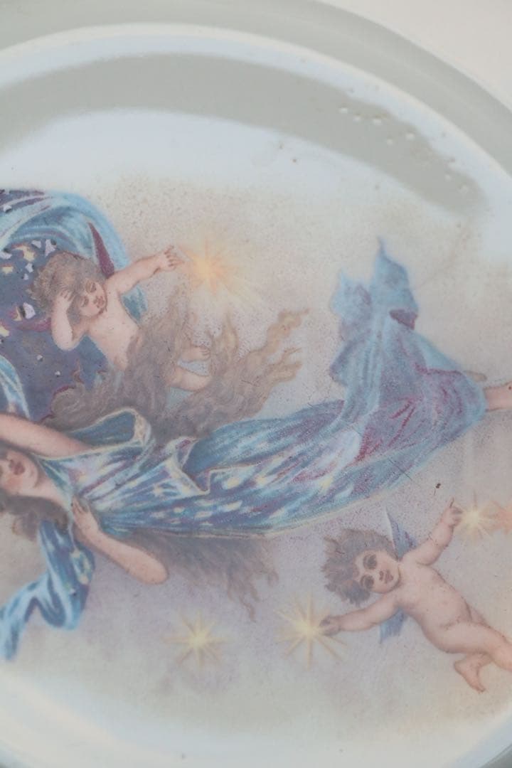 Haviland フランス　天使　女神　アンティーク　プレート　白磁