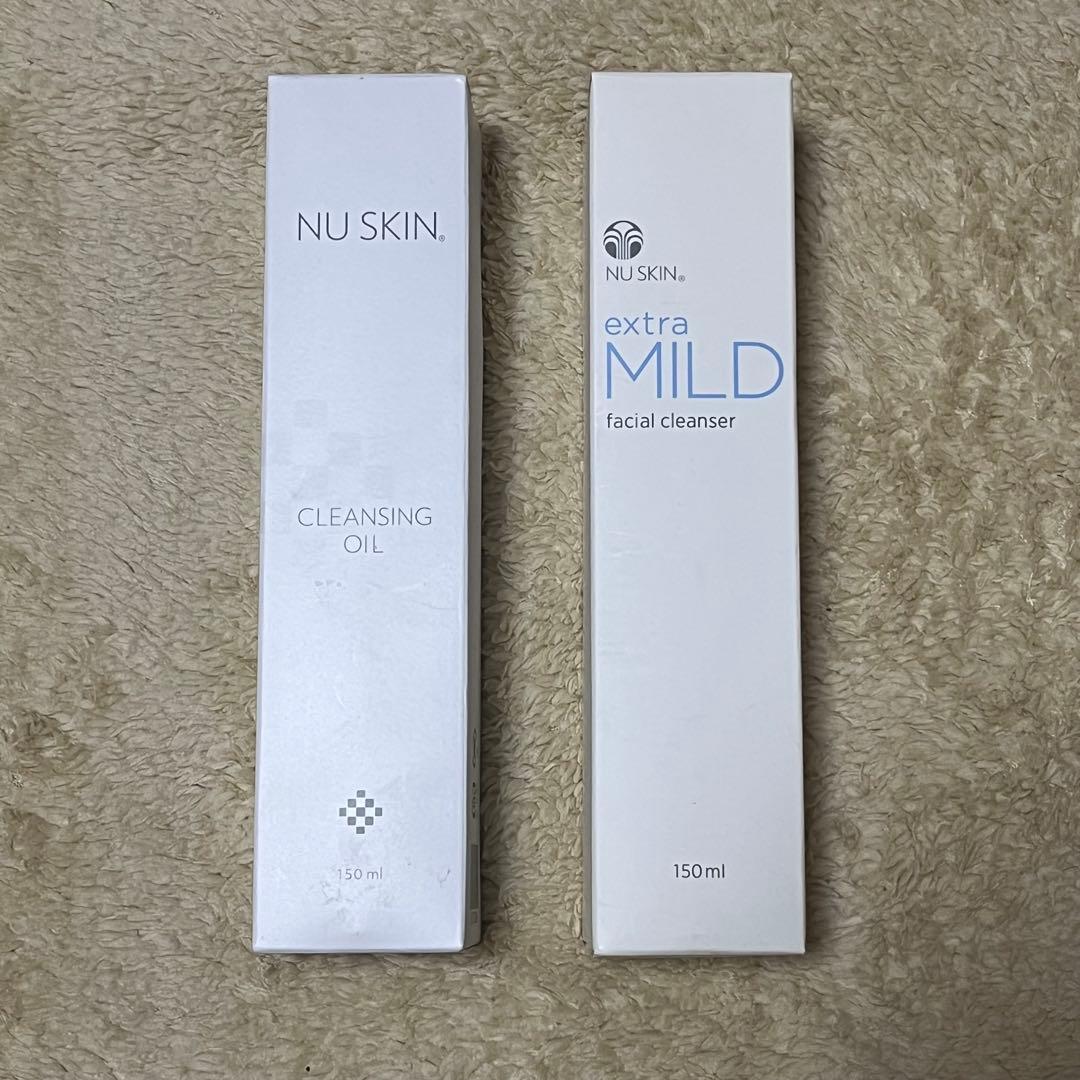 NU SKIN クレンジングオイル & エクストラマイルド洗顔料 セット