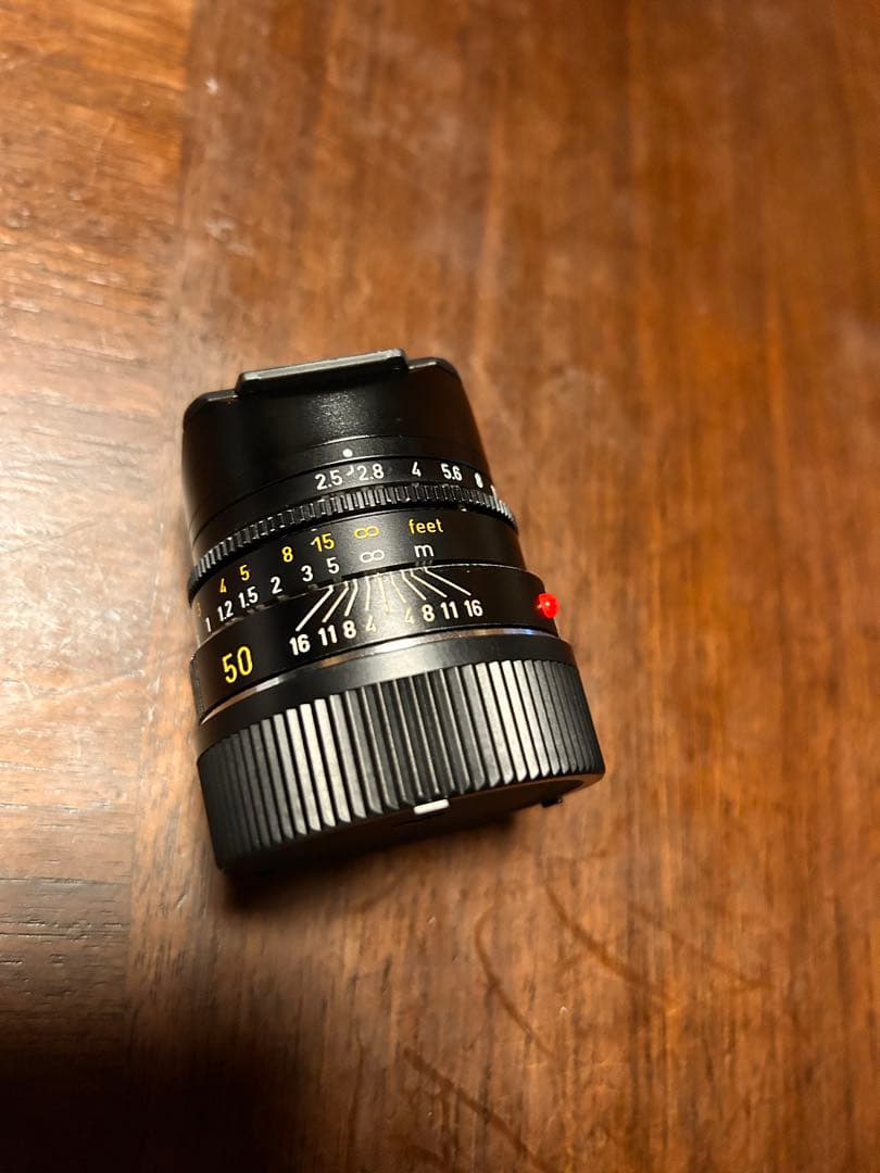 ズマリット　Leica summarit 50mmf2.5 スクエアフード付き