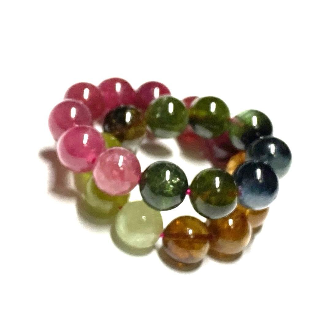 高品質トルマリン ブレスレット 8mm 内径約16.5
