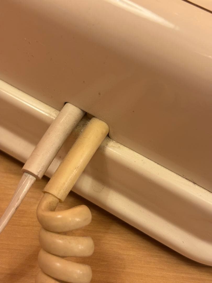 70年代 kanda マーガレットフォン 電話 アイボリー レトロ完動品