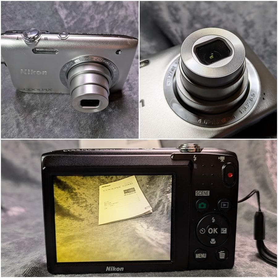 再々々値下げ Nikon COOLPIX S2900 動作OK 液晶焼け