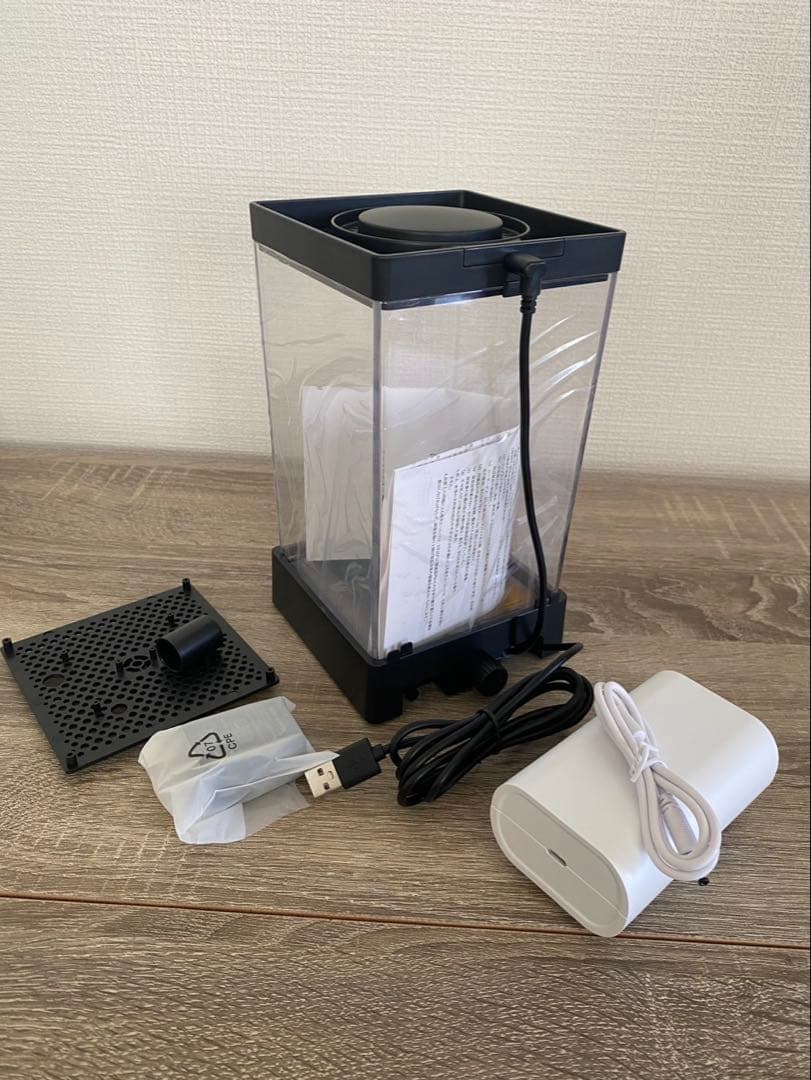 【新品】小型ベタ 水槽コンパクト USB接続電源アダプター付