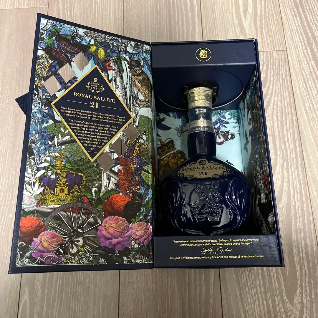 【未開封箱付】ロイヤルサルート 21年 陶器 700ml