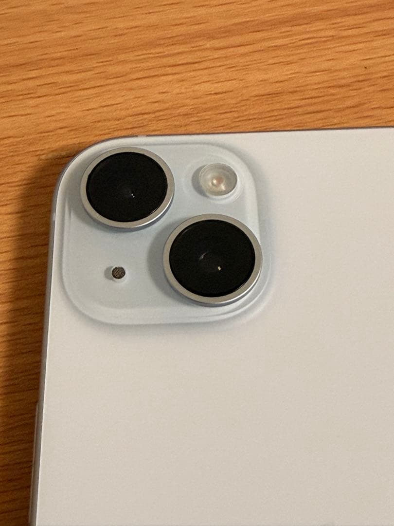 iPhone 15 ブルー 128GB SIMフリー ケース付き