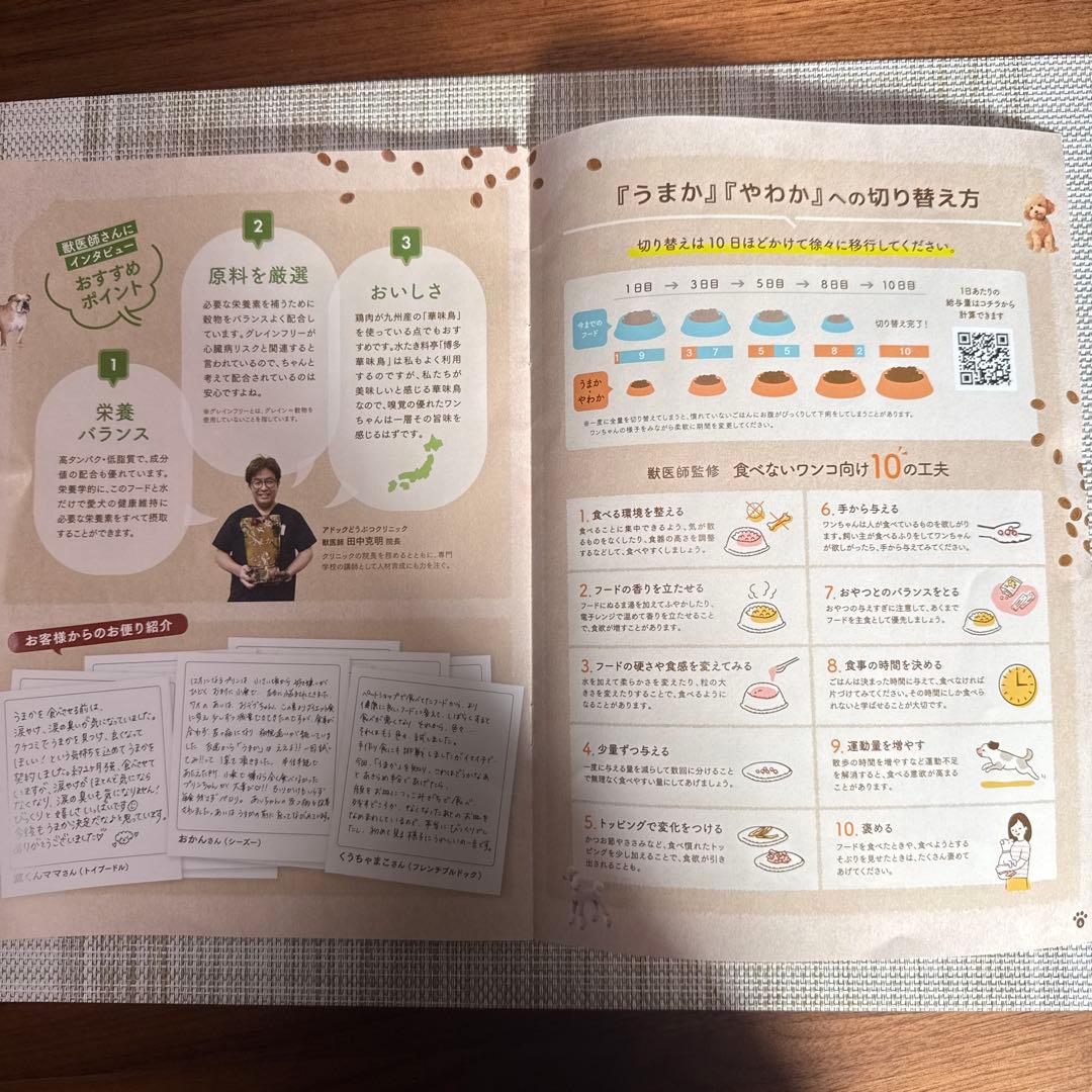 うまか ドッグフード 1.5kg と300g