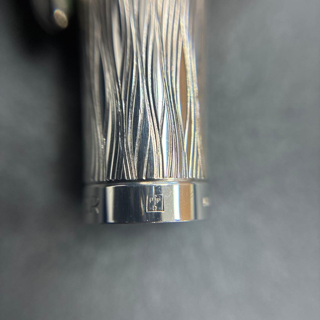 PARKER パーカー 180 万年筆 シルバー ヴィンテージ 筆記具