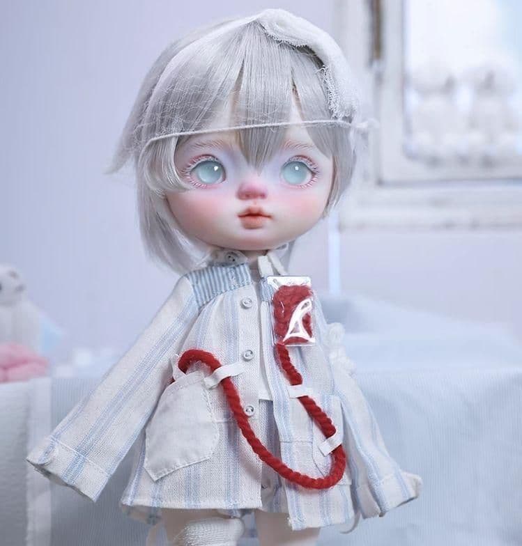 AX504 BJD 1/4 ドール本体  球体関節人形 ハンドメイド