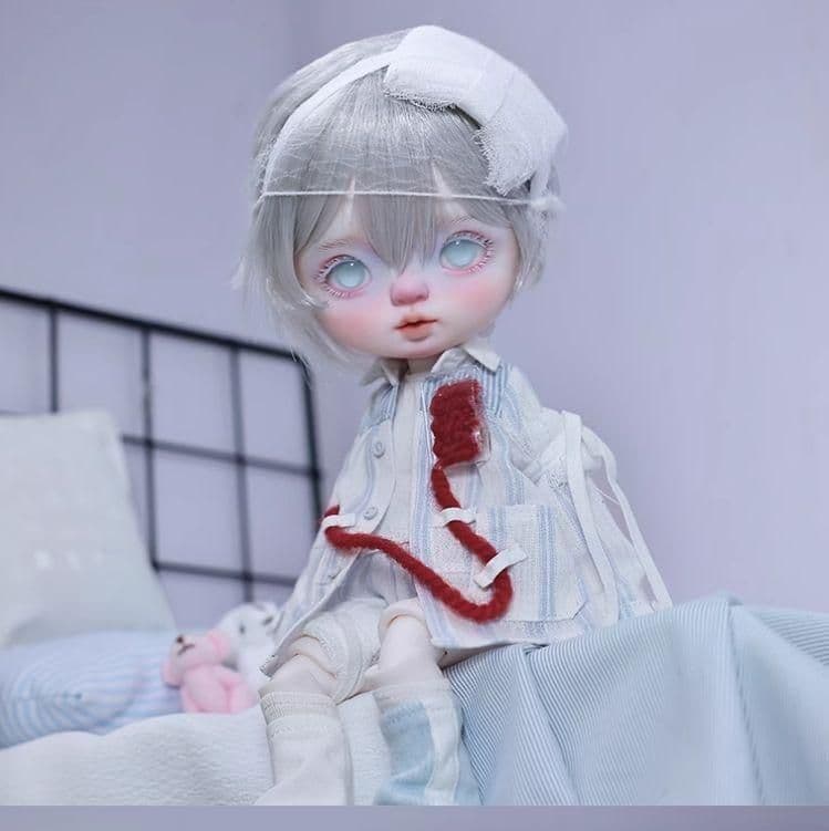 AX504 BJD 1/4 ドール本体  球体関節人形 ハンドメイド
