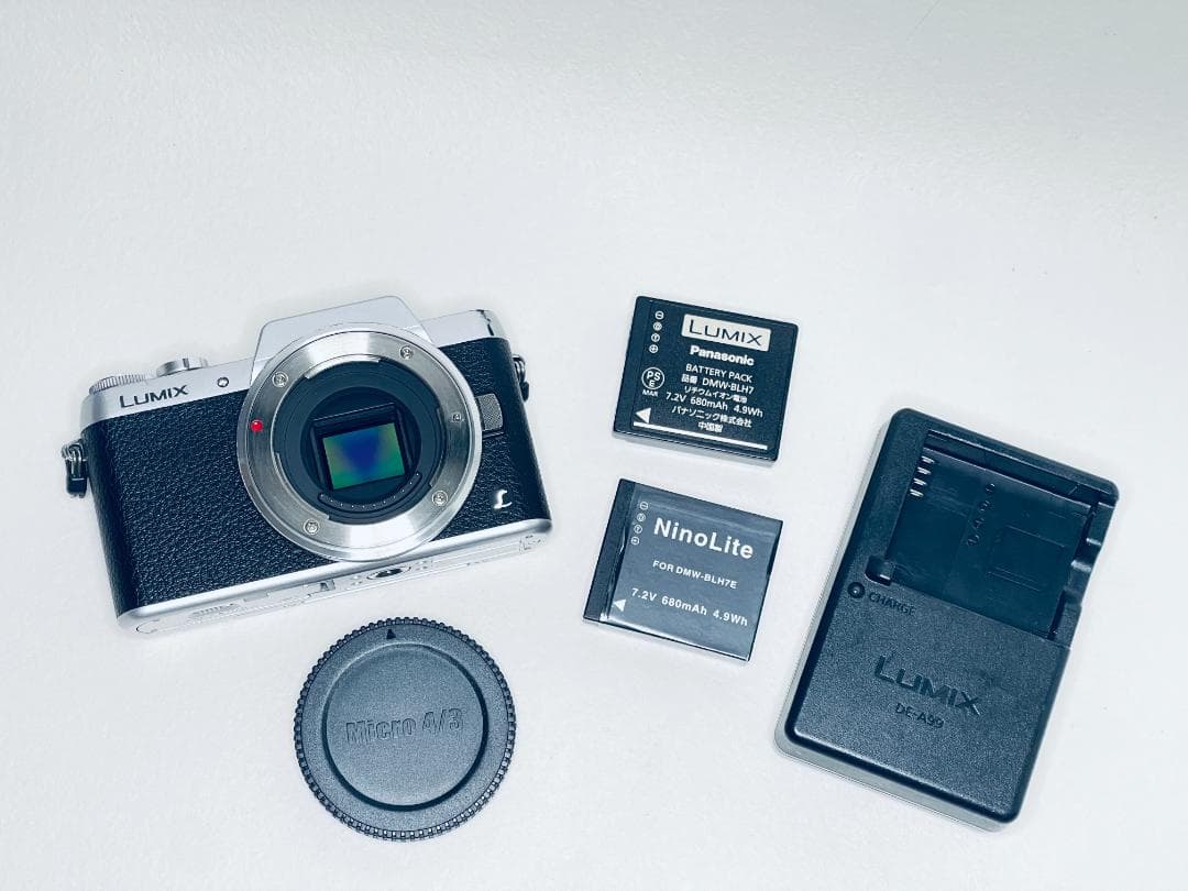 Panasonic パナソニック LUMIX DMC-GF7 シルバー 動作◎