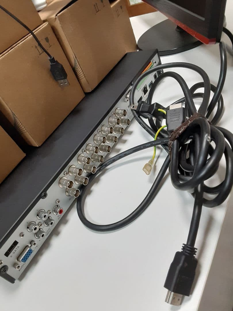 NSS 防犯カメラセット 7台（バレット6台＋ドーム1台）